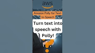 Amazon Polly for Text to Speech