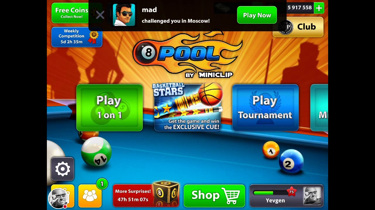 My 8 Ball Pool Stream 0081 Request To Play My ID 2082331734 YouTube