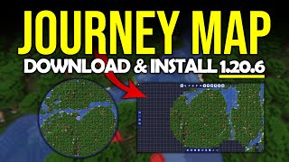 How to Download and Install the JourneyMap Mod in Minecraft 1.20.6 (Minimap for Minecraft 1.20.6)