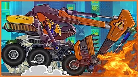 Robot Excavator - in Excavator Shape - Game Show - Game Play - 2016 - HD