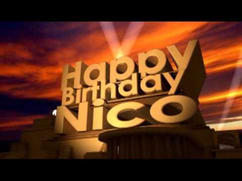Happy Birthday Nico