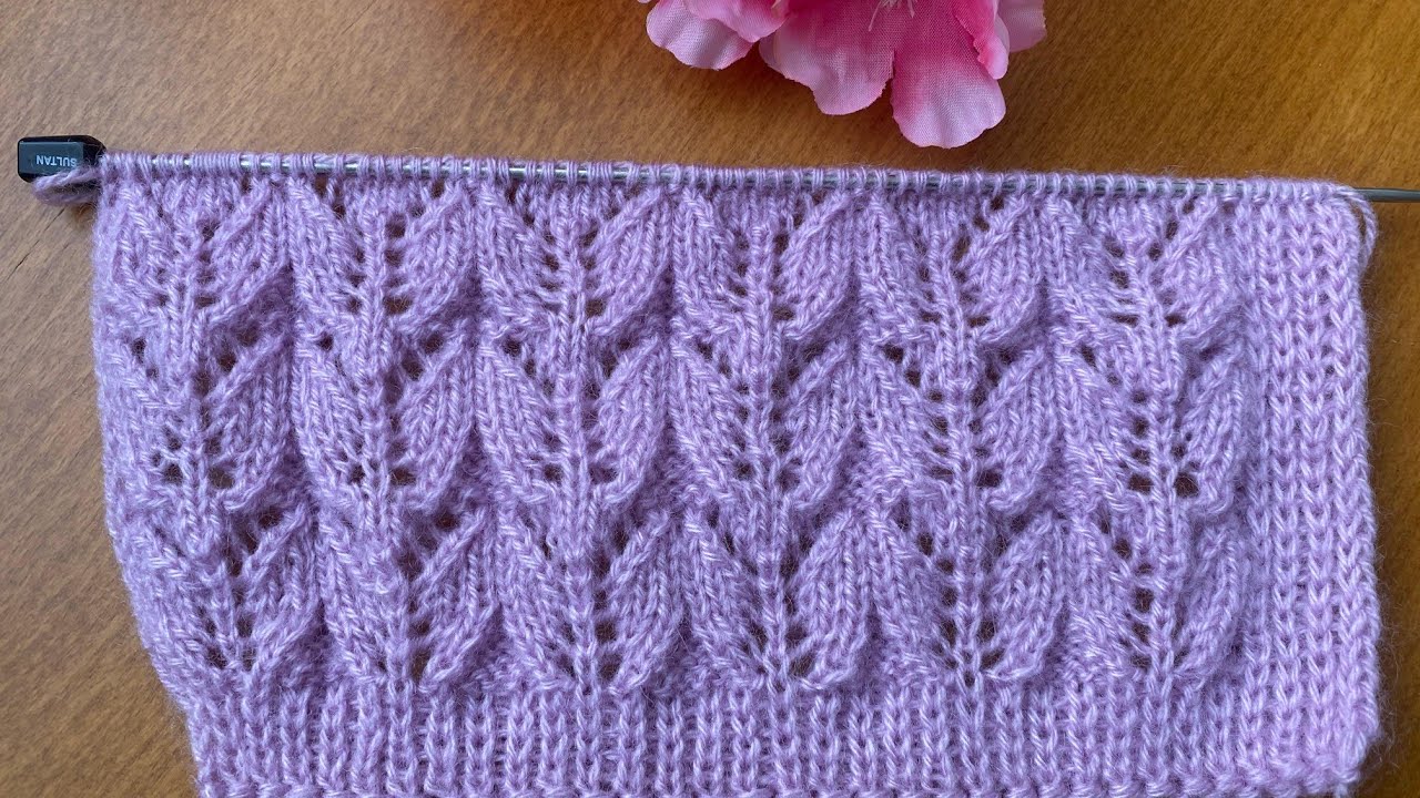 🧶İKİ Şiş ile Yapılışı Çok Kolay 👌örgü melek kanadı modeli💕💕