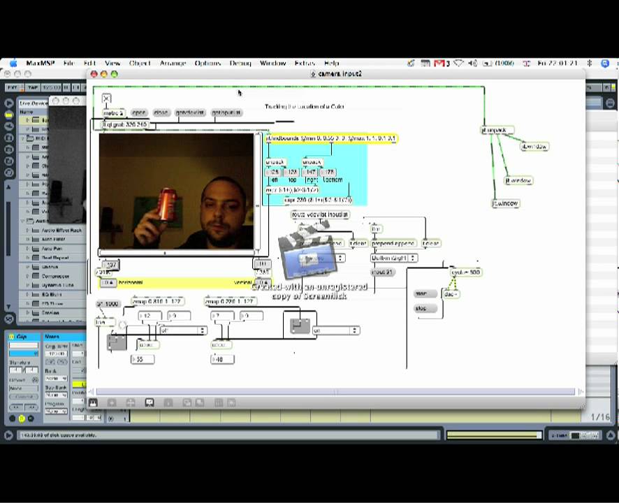 Max Jitter+Ableton Live YouTube
