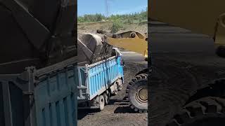 Caterpillar 990 Wheel Loader Loading Trucks - #Megamachineschannel