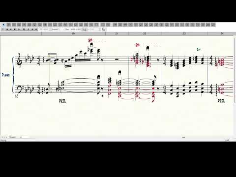George Cables - Lullaby (Transcription)
