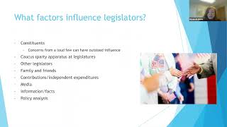 "Connecting with Your Legislators" Forum - November 2022