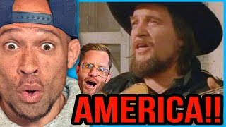 Rapper FIRST time REACTION to Waylon Jennings - America !! THIS IS AMAZING!