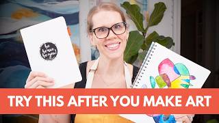 Here's Why Art Making + Expressive Writing = Happier Brain