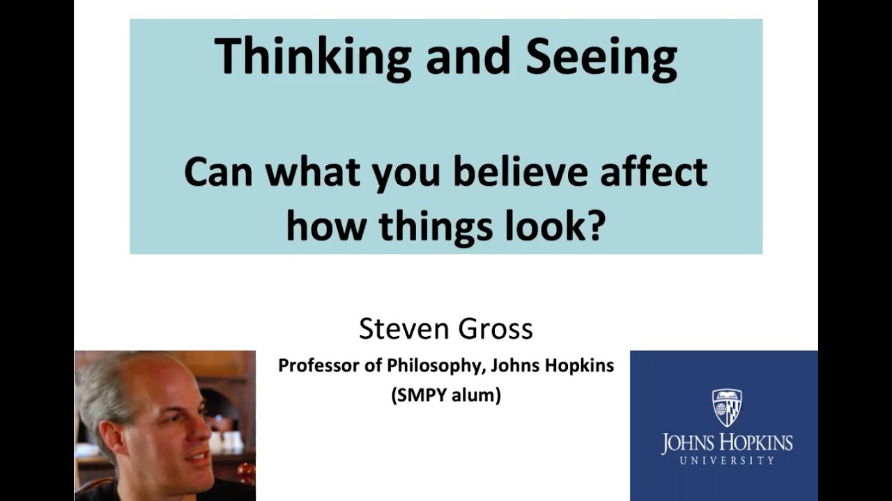Thinking and Seeing | Johns Hopkins Center for Talented Youth - YouTube