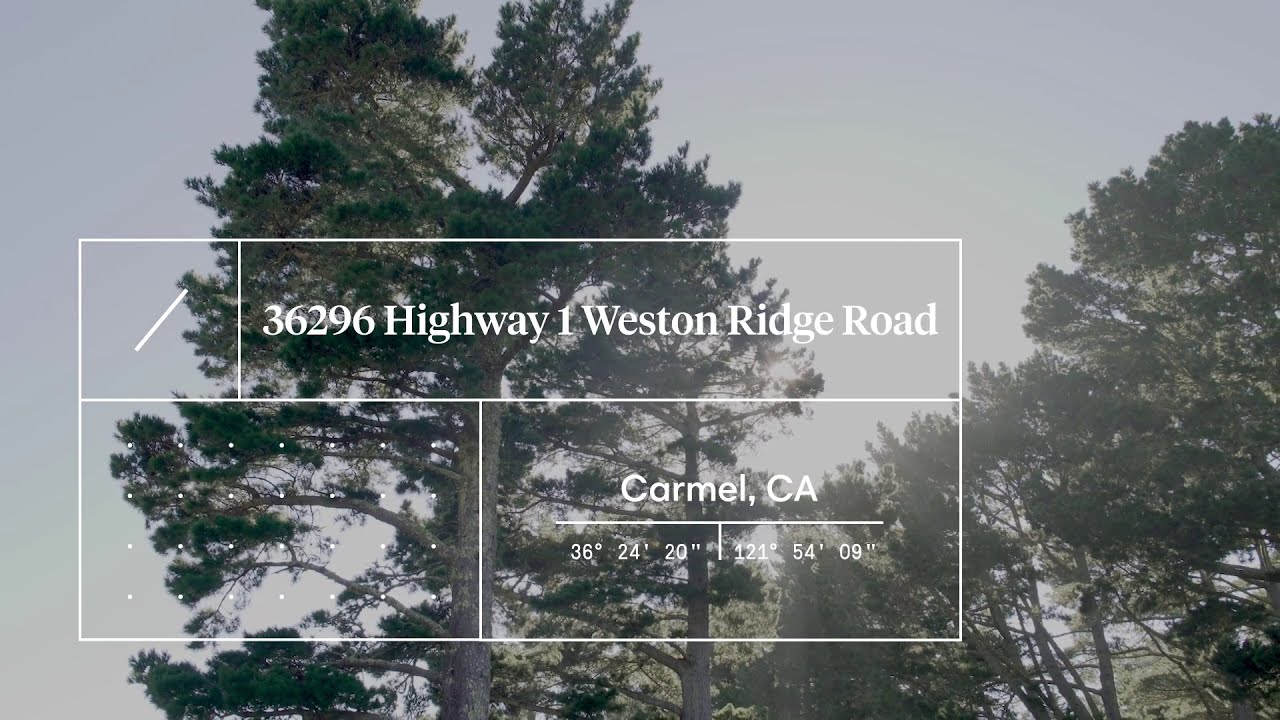 36296 Weston Ridge Road in Big Sur