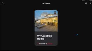 CTI | Crestron Home & Configure Pro 15 Using the Mobile App
