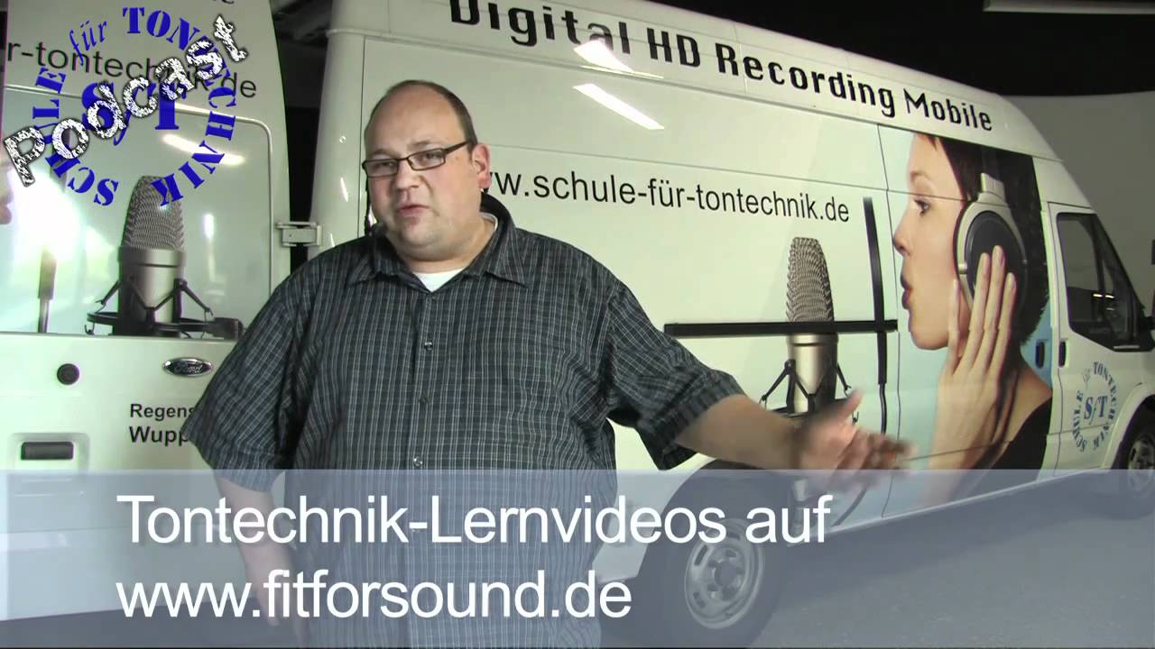Digital Hd Live Recording Mobile Der Schule Fur Tontechnik Youtube