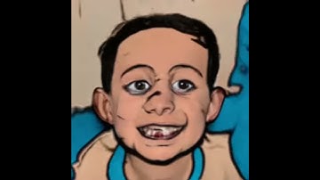 StyleGAN2 ffhq fine-tuned on a mixed real-face / comics-face dataset