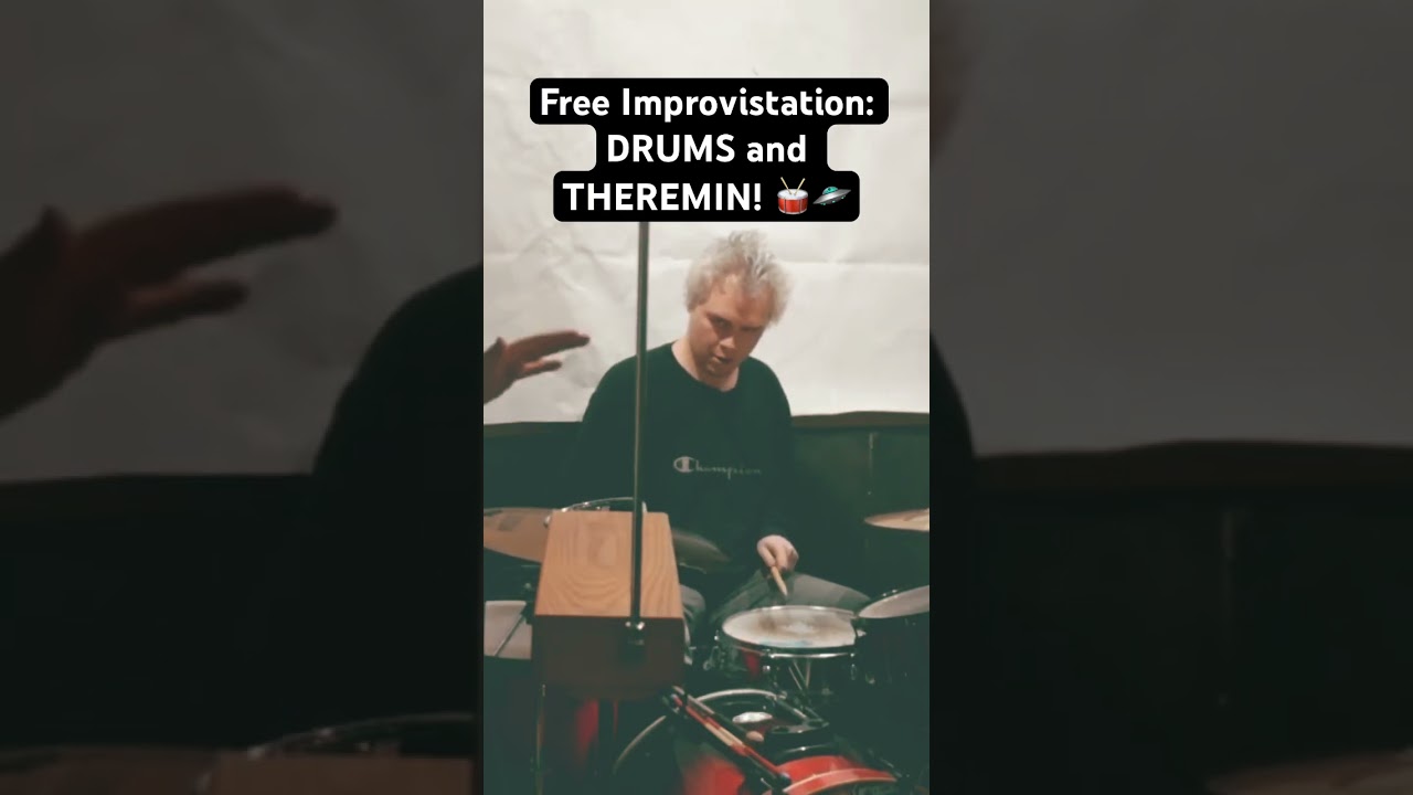 Free Improvisation: DRUMS and THEREMIN! 🥁🛸