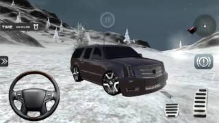 4x4 Escalade Snow Driving 3D - Best Android Gameplay HD screenshot 2