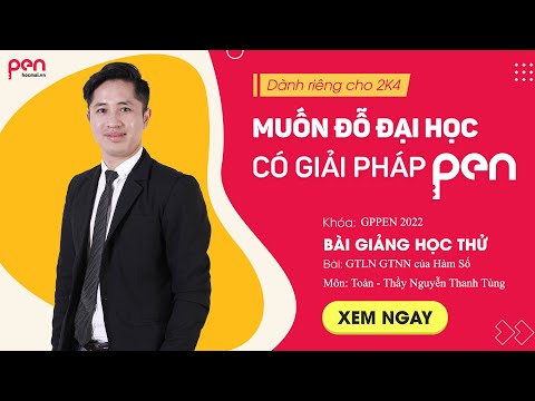 Video Các bài toán về giá trị lớn nhất, giá trị nhỏ nhất của... - youtube