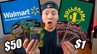 $1 Yu-Gi-Oh! Mystery Pack Vs. $50 Yu-Gi-Oh! Mystery Pack