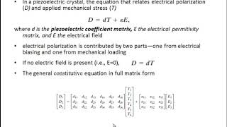ECT 362|EC465 MEMS| Piezoelectric sensors and actuators| MODULE 2