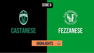 Highlights Serie D 20 Giornata 20222023 - Castanese-Fezzanese