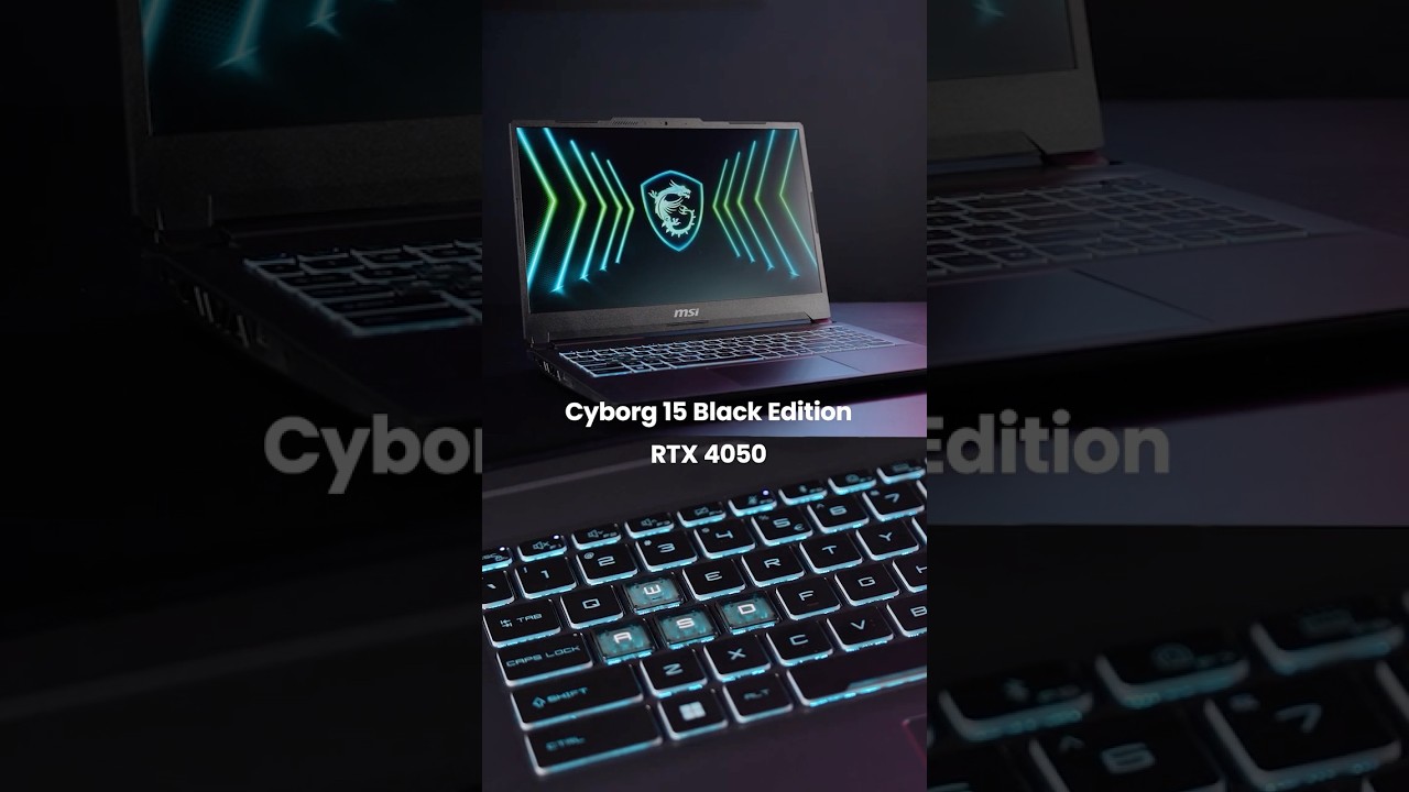 Still Gaming on RTX 3050? You’re Missing Out | Cyborg 15 Black Edition | MSI