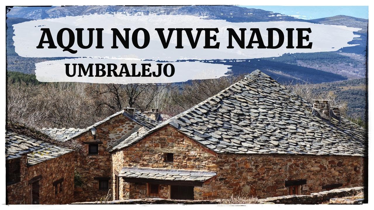 DORMIMOS en un Pueblo DESHABITADO 🏕 UMBRALEJO , Guadalajara ⛰ Ruta hacia La HUERCE 🏞