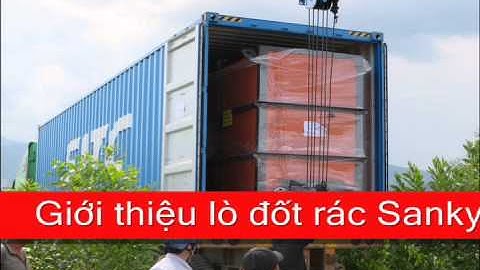 Lò đốt rác SANKYO NAFCI 150 – Khánh Hoà – Vina Iges   2014