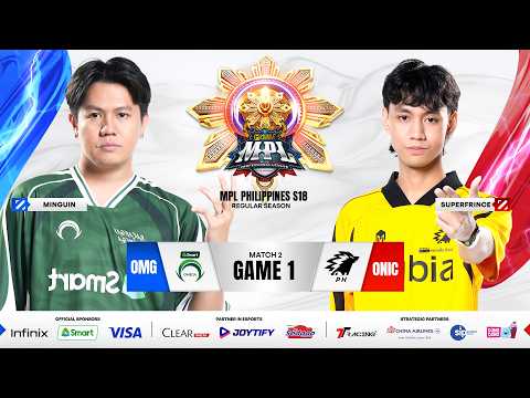 MPL PH S18 - W6D1 - OMG VS ONIC GAME 1