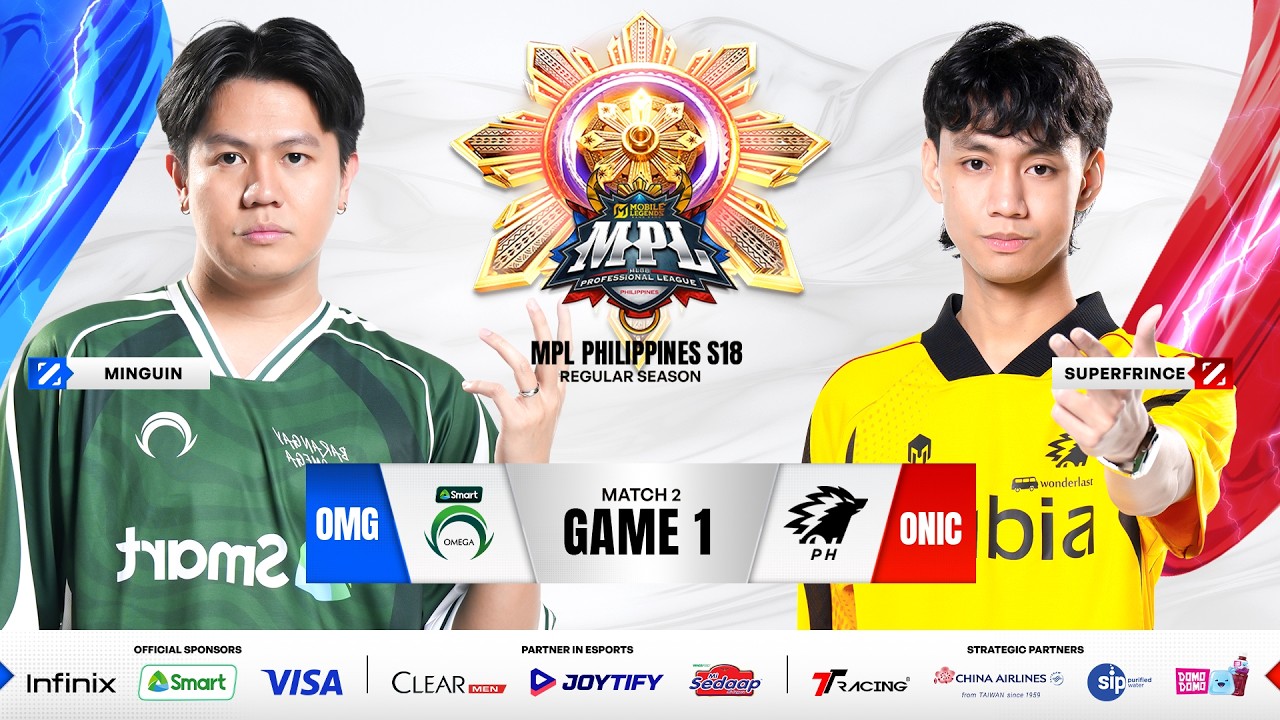MPL PH S18 - W6D1 - OMG VS ONIC GAME 1