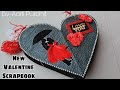 Valentine scrapbook||New Black And Red Valentines Day special gift Scrapbook||Best Valentine Gift