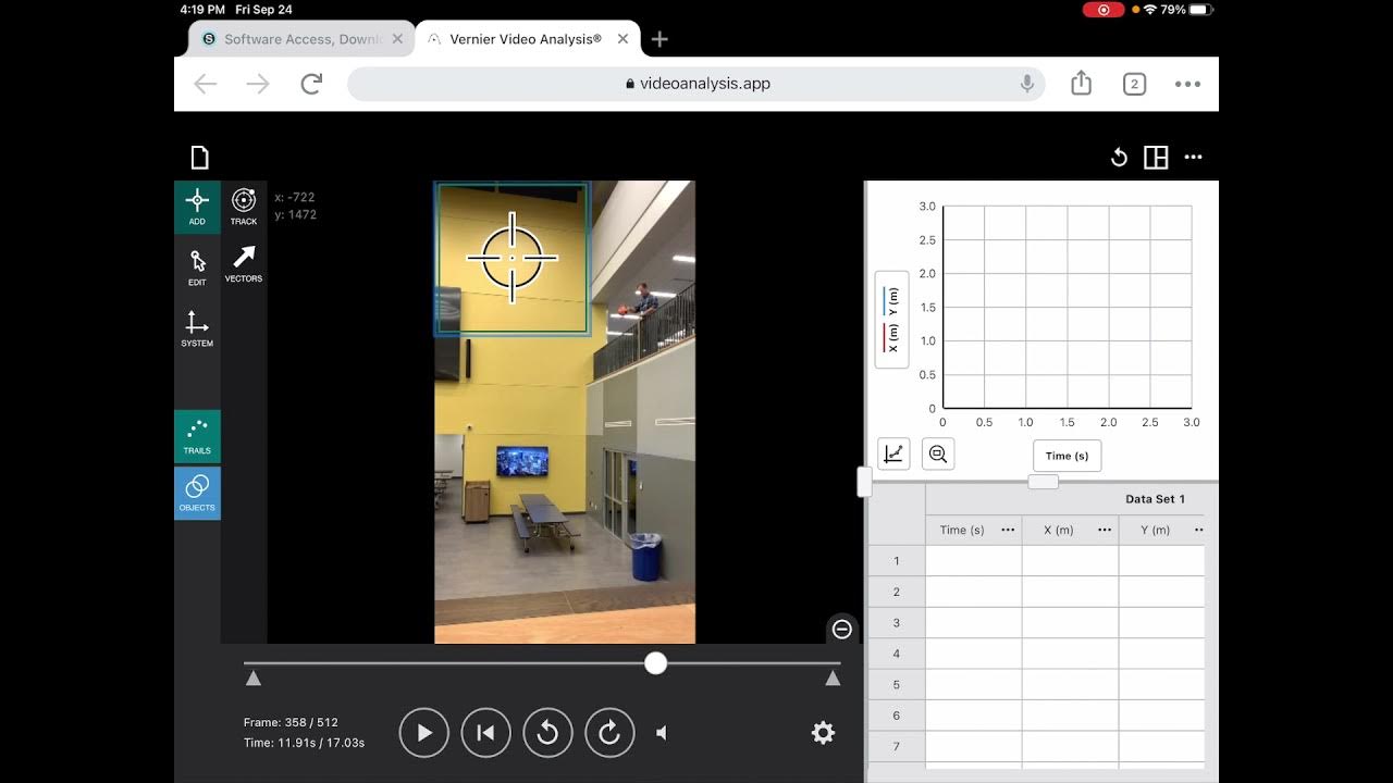 Using Vernier Video Analysis 2021 YouTube