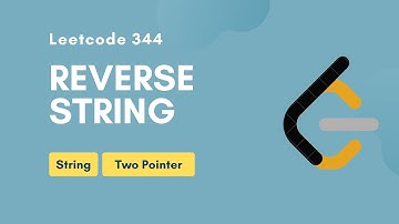 Reverse String | Leetcode 344 | String | Two Pointer