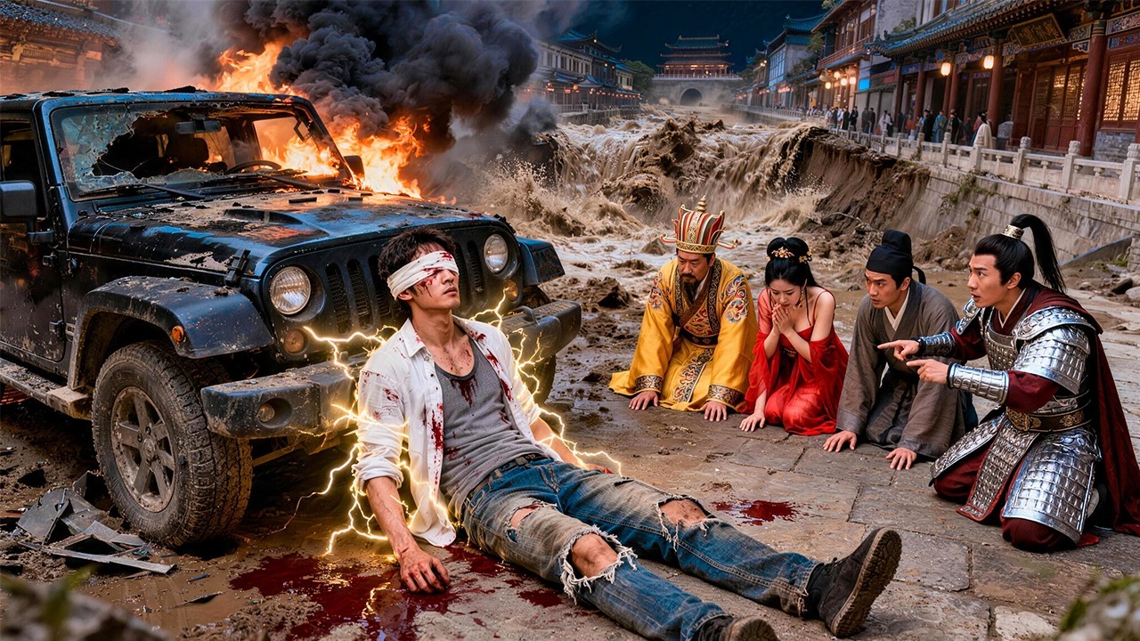 Blinded by a mudslide, he time-travels—rewrites history, unites kingdoms, princesses vie to wed him!