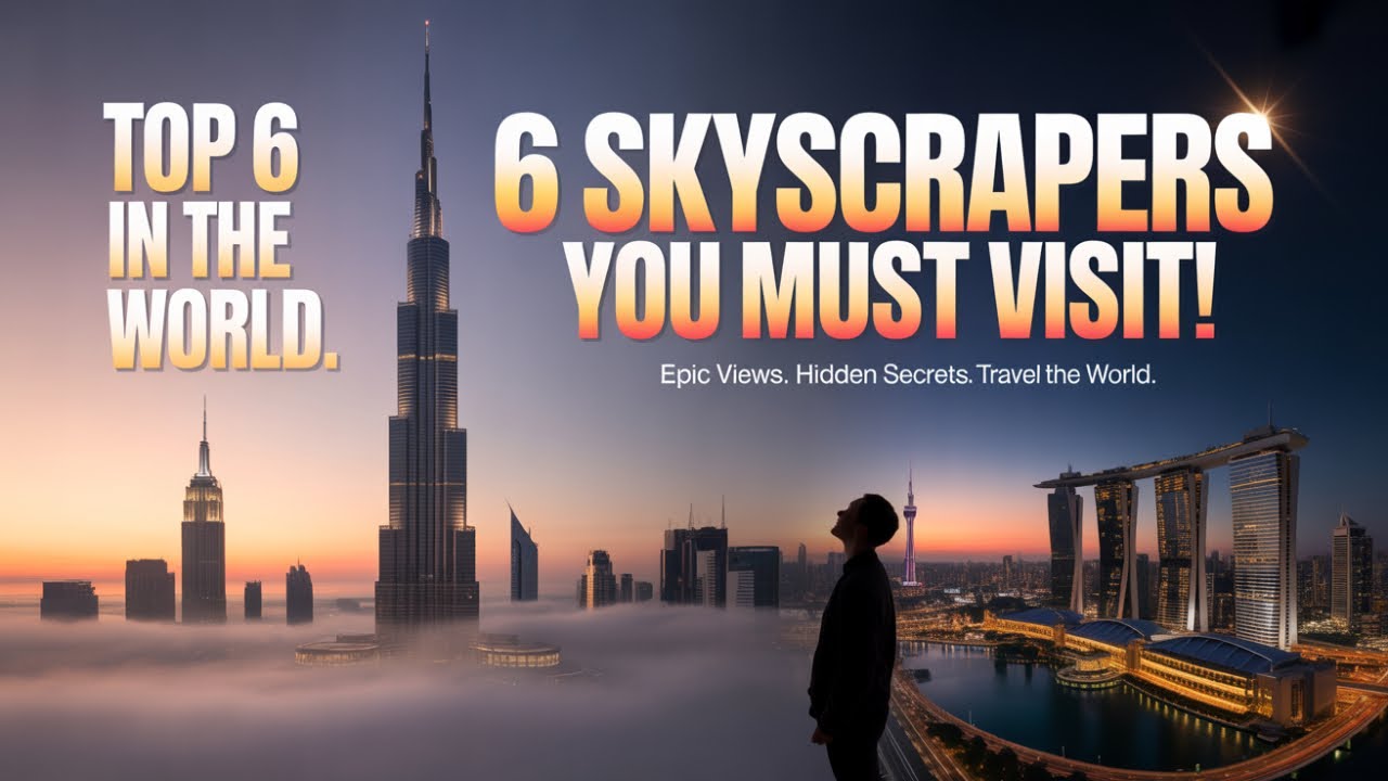 Top 6 Skyscrapers You Must Visit in Your Lifetime!