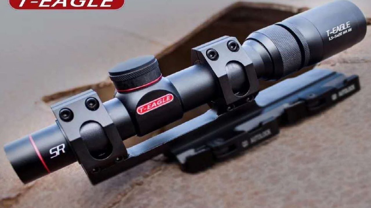 T-EAGLE SR 1.5-5X20WA Hunting Rifle Scope - UNBOXING & REVIEW