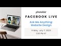 PhotoBiz - Ask Me Anything: Website Design