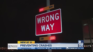 NDOT hopes new technology will help prevent wrong-way driving