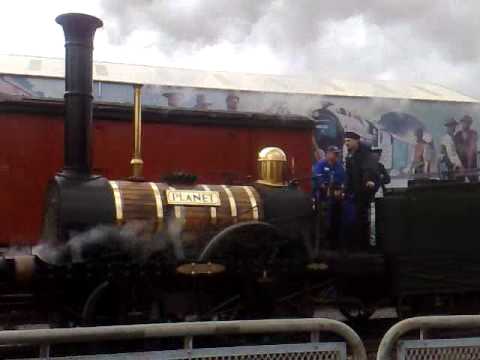 Replica of Robert Stephenson's 1830 Planet locomot...