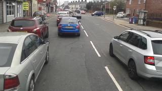 Queue & red light jumping idiots Regs DU10 OBP    DH66JYC
