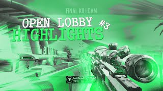 OPEN LOBBY HIGHLIGHTS #3 (Cod Gods!)