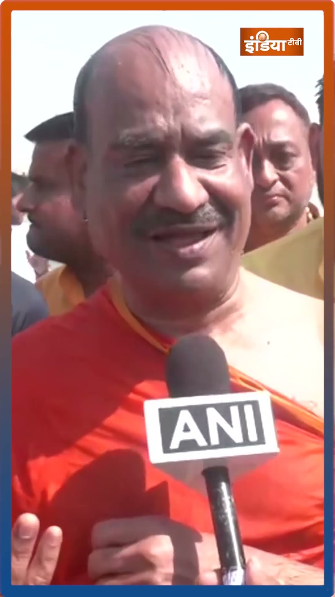 #mahakumbh2025 में स्नान के बाद क्या बोले #ombirla #cmyogi #pmmodi #indiatv