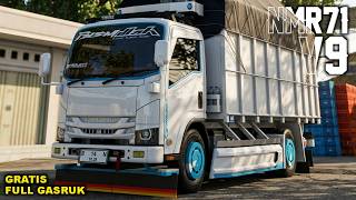 SIMPLE MBOIS🔥 || SHARE MOD TRUCK NMR71 SIMPLE MBOIS COSTUME V9 LIVERY COSTUME || MOD BUSSID TERBARU screenshot 3