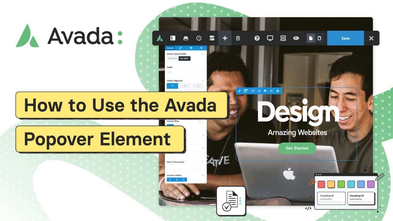How to Use the Avada Popover Element - YouTube