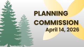April 14, 2026 Planning Commission Meeting