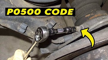 P0500 Code Explained : Top Causes & How to Fix Your Vehicle Speed Sensor