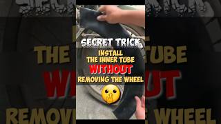 Never Remove Your Wheel Again! 🔧 How to Install an Inner Tube in 60 SECONDS #DIYbike #geniushack