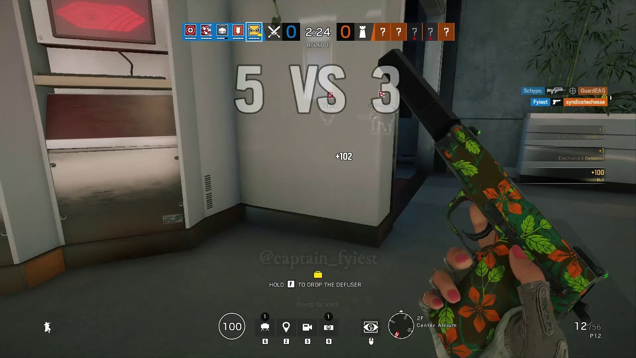 RAINBOW SIX SIEGE (Equalizer x IQ x Quicksilver) YouTube