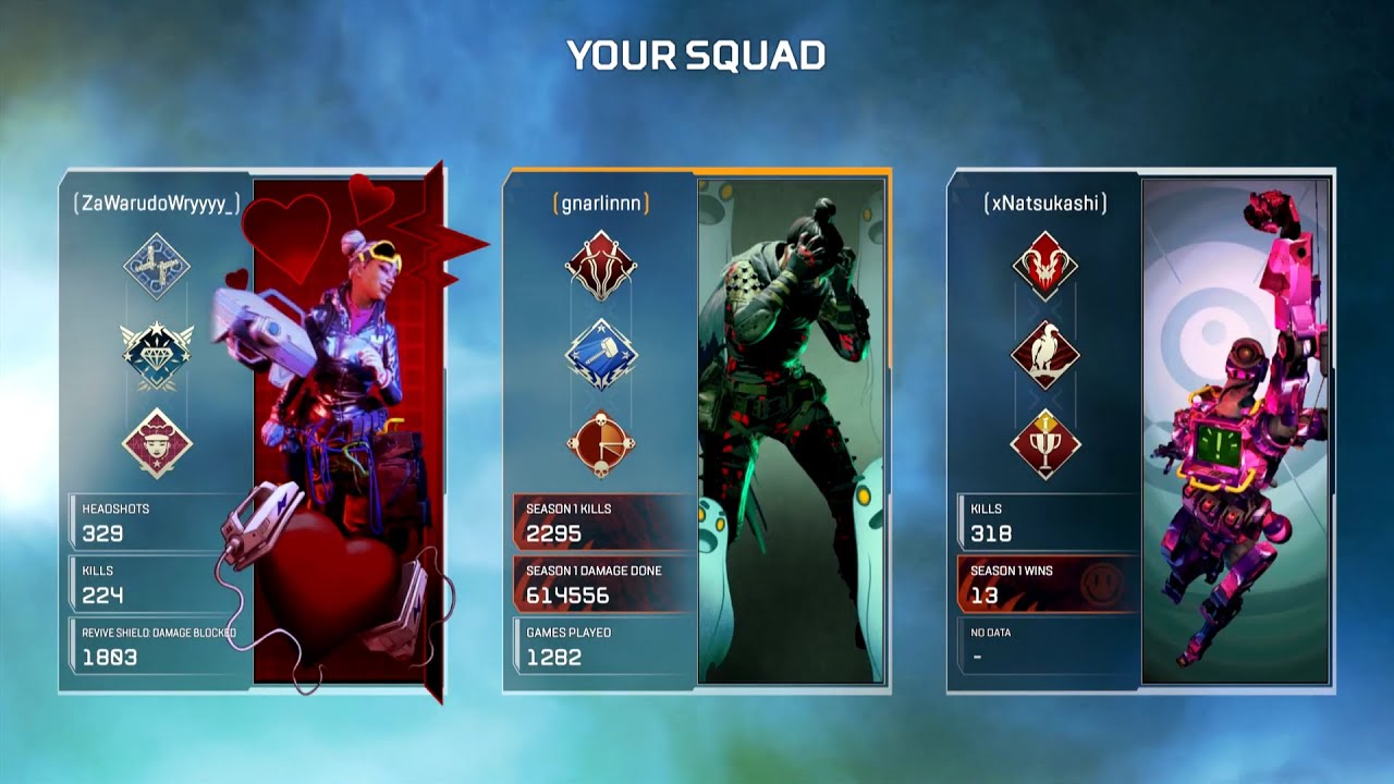 Apex Legends - Internally Screaming and crying.
