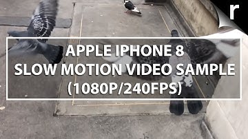 Apple iPhone 8 slow motion video sample (1080p/240fps)