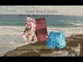 Dyed boardshorts