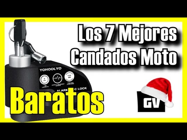 Los mejores candados antirrobo para la moto